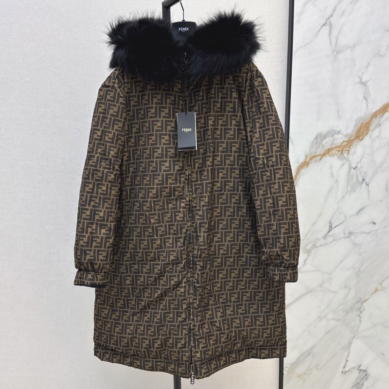F**di down coat